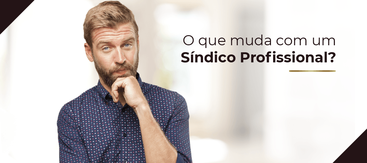 #PraCegoVer: um homem com a mão no queixo e uma frase: 